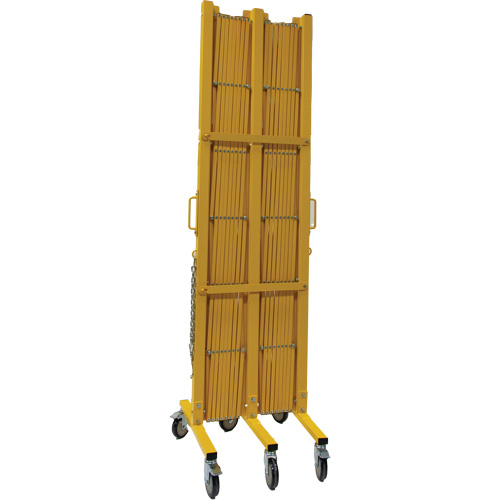Expandable Barrier, 84" H x 20' L, Yellow Pronet Distribution