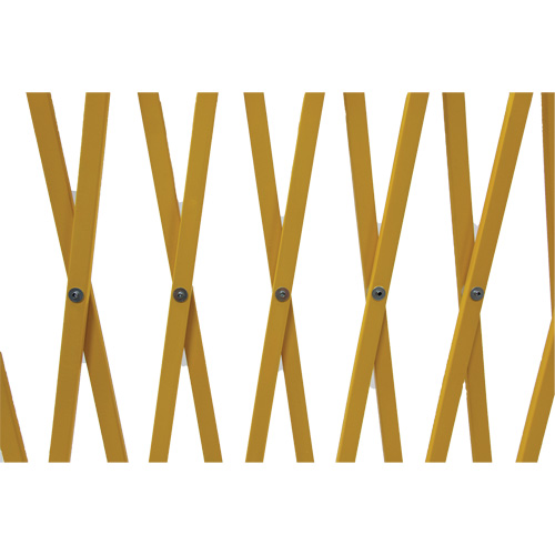 Expandable Barrier, 84" H x 20' L, Yellow Pronet Distribution
