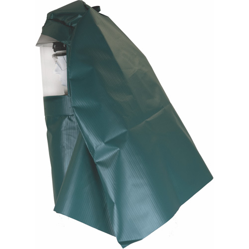 Chemical Splash Hood & Hard Cap with Chemical Resistant Face Shield Pronet Distribution