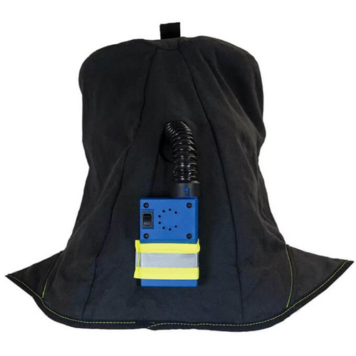 Cagoule de protection contre l'arc &eacute;lectrique TCG, Noir, 40 cal/cm², ANSI Z87.1/ASTM F1506/ASTM F1959/ASTM F2178/R&eacute;pond ou surpasse la norme CSA Z462/NFPA 70E, 4 Arc &eacute;lectrique EPI cat&eacute;gorie niveau Pronet Distribution