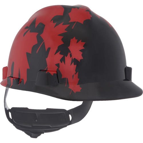 Casque sp&eacute;cialis&eacute; V-Gard, Suspension Rochet, Noir/Rouge Pronet Distribution