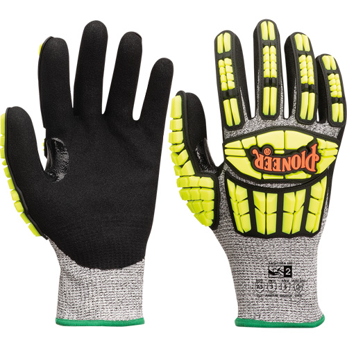 Gants r&eacute;sistant aux coupures et chocs, Petit, Paume en Synth&eacute;tique, Poignet Poignet en tricot Pronet Distribution