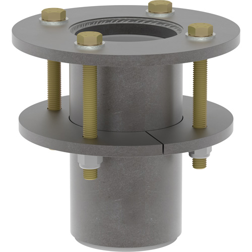 DBI-SALA&reg; Confined Space Deck Mount Base, Stainless Steel Pronet Distribution
