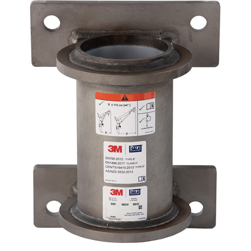 DBI-SALA&reg; Confined Space Wall Mount Base, Stainless Steel Pronet Distribution