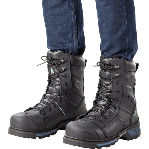 Ice Monster Men's Safety Boots, Leather, Puncture Resistant Sole, Size 13 Pronet Distribution