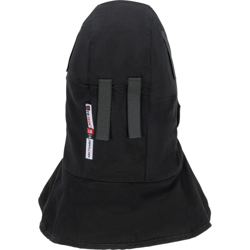 Pioneer 765A Flame-Resistant Quilted Hard Hat Liner with Long Neck & Detachable Mouthpiece, Black/Grey, Cotton/FR-Tech&reg;/Modacrylic/Nylon Pronet Distribution