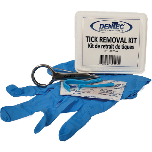 Trousse d'&eacute;limination des tiques, Boîte en plastique Pronet Distribution