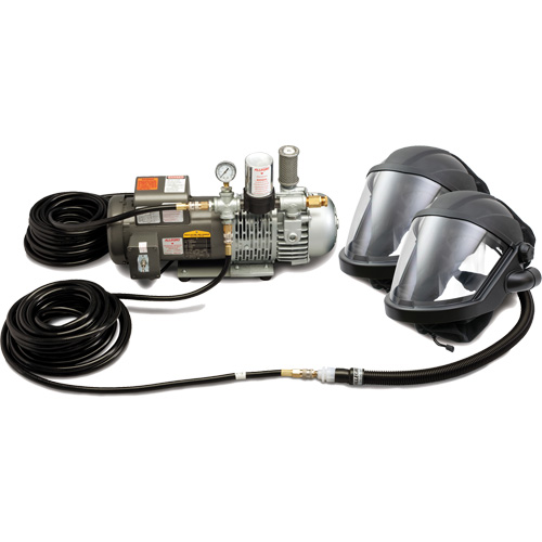 Syst&egrave;me de protection &agrave; alimentation en air MAXSHIELD pour 2 travailleur Pronet Distribution