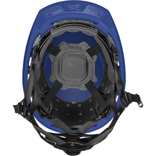 Casque de s&eacute;curit&eacute; &agrave; bordure avant BOLT, R&eacute;pond aux normes CSA type 2, Suspension Rochet, Ventil&eacute; Pronet Distribution