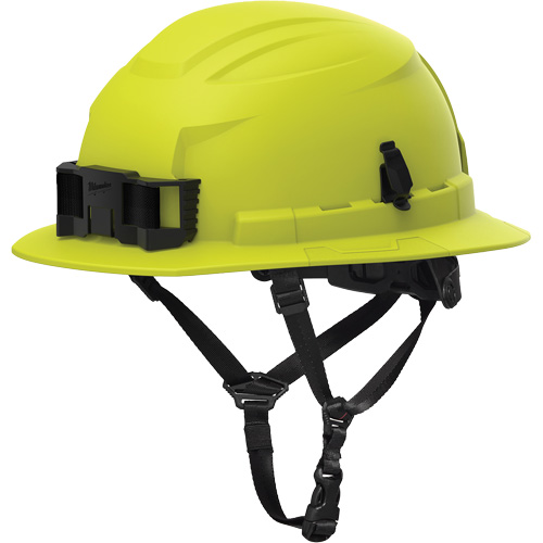 BOLT Full Brim Safety Helmet, Meets CSA Type 2, Ratchet Suspension, Non-Vented Pronet Distribution