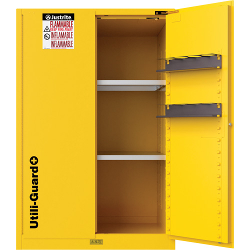 Armoire de s&eacute;curit&eacute; pour produits inflammables Utili-Guard+, 45 gal., 2 Porte(s), 43" La x 65" h x 22" p Pronet Distribution