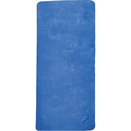 Serviette de refroidissement par &eacute;vaporation &eacute;conomique Chill-Its 6601, Bleu Pronet Distribution