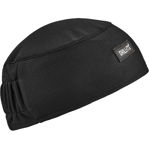 Chill-Its 6630 High-Performance Skull Cap with Terry Cloth Sweatband, Black Pronet Distribution