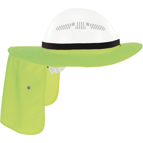 Chill-Its 6661 Universal Hard Hat Brim with Neck Shade, Hi-Vis Lime Pronet Distribution