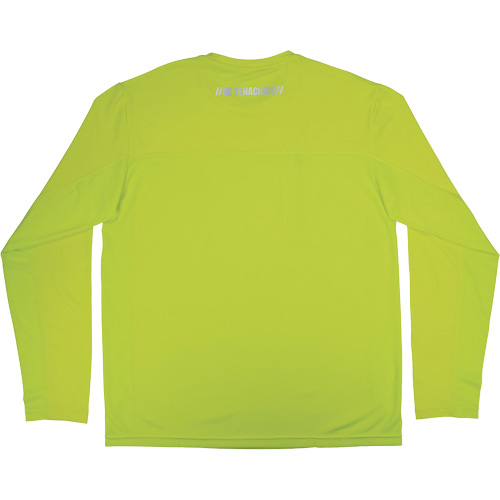 Chill-Its 6689 Cooling Long Sleeve Sun Shirt with UV Protection, High-Visibility Lime-Yellow, Small Pronet Distribution