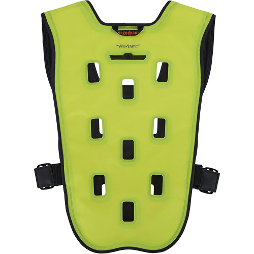 Veste de refroidissement &eacute;vaporatif Chill-Its 6685 avec fermeture &agrave; glissi&egrave;re, Grand/T-Grand, Jaune lime haute visibilit&eacute; Pronet Distribution