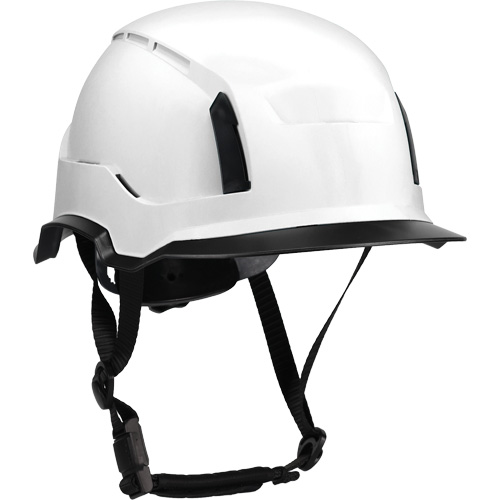 Bordure &eacute;troite compl&egrave;te &agrave; agrafe pour casque d'alpiniste RZRBack, blanc Pronet Distribution