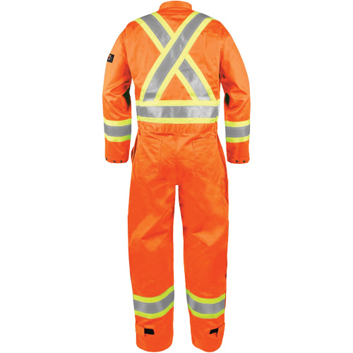 Combinaison ignifuge haute visibilit&eacute;, Taille Petit, Orange Pronet Distribution