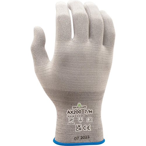 Gants AX200 ESD, Nylon, Calibre 18, 8/Grand Pronet Distribution