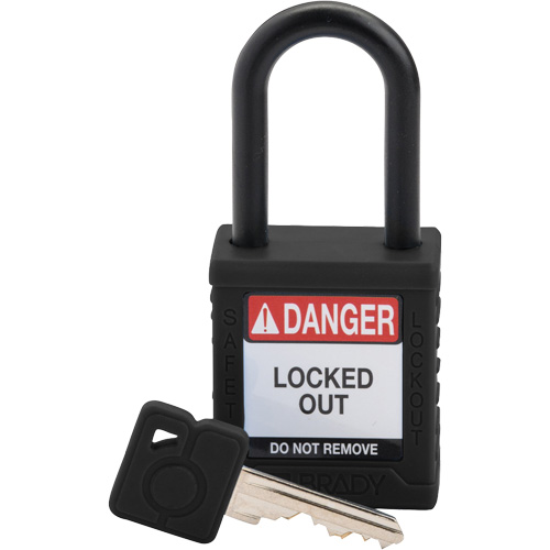 Cadenas de s&eacute;curit&eacute; Velocity, Cadenas de s&eacute;curit&eacute;, Cl&eacute;s diff&eacute;rentes, Nylon, Largeur de 1-1/2" Pronet Distribution