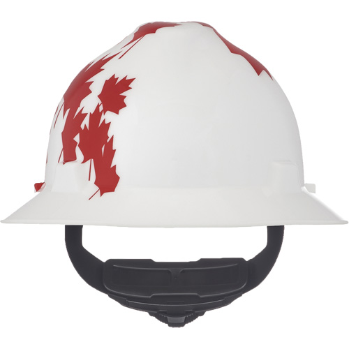 Casque de protection V-Gard &agrave; fentes s&eacute;rie Canadian Freedom, Suspension Rochet, Non ventil&eacute; Pronet Distribution