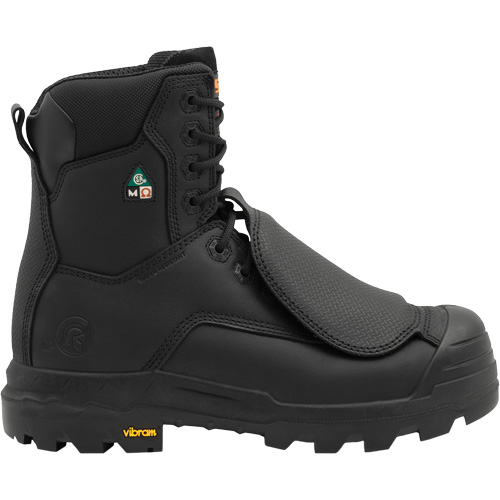 Bottes de travail Vulcan avec protecteur m&eacute;tatarsien &agrave; l'ext&eacute;rieur, Cuir, Taille 6, Imperm&eacute;able Pronet Distribution
