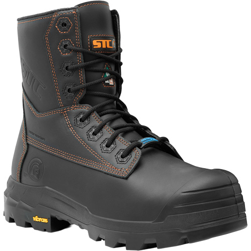 Bottes de travail Metpro Flex avec protecteur m&eacute;tatarsien, Cuir, Taille 10, Imperm&eacute;able Pronet Distribution
