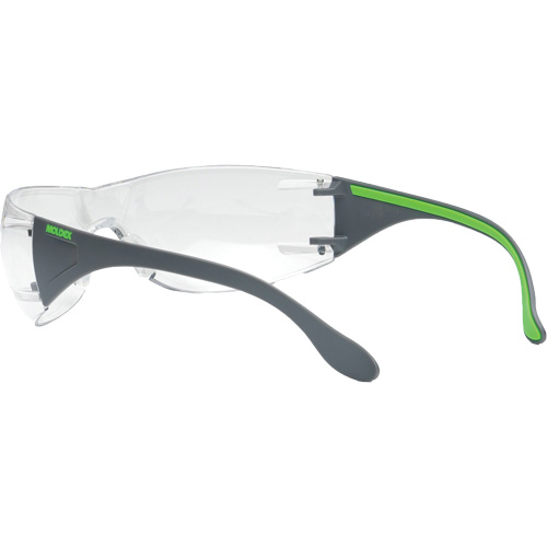Lunettes de s&eacute;curit&eacute; gris/vert Adapt Lite, Lentille Transparent, Antibu&eacute;e/Anti-&eacute;gratignures, ANSI Z87+/R&eacute;pond ou surpasse la norme CSA Z94.3 Pronet Distribution