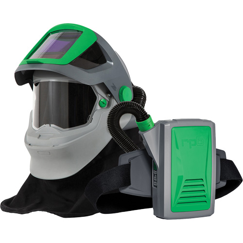 Z4&reg; Welding Respirator with FR Shoulder Cape & PX5&reg; PAPR, Facepiece Respirator/Welding Helmet Pronet Distribution