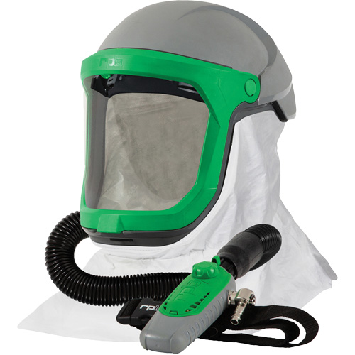 Z-Link Respirator with Tychem 4000 Shoulder Cape & C40, Facepiece Respirator/Welding Helmet Pronet Distribution