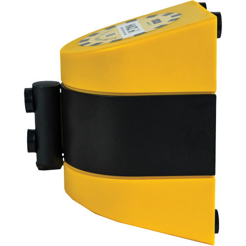 Syst&egrave;me de barri&egrave;re de s&eacute;curit&eacute; HAZLOK, Plastique, Fixation magn&eacute;tique, 30', Ruban Noir et jaune Pronet Distribution