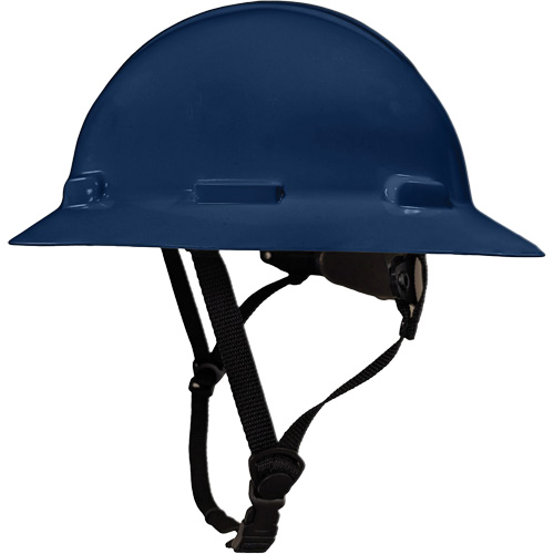 Casque de s&eacute;curit&eacute; &agrave; bordure compl&egrave;te LIDGUARD avec mentonni&egrave;re, R&eacute;pond aux normes CSA type 2, Suspension Rochet, Ventil&eacute; Pronet Distribution