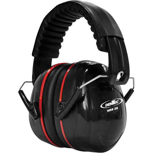 SEALTEC 500 Series Earmuff with Stainless Steel Dual Arms, Folding Headband, 26 dB NRR dB Pronet Distribution