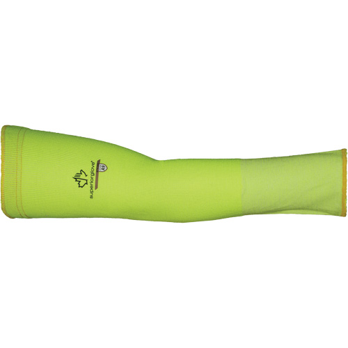 Max KTX1HV Cut-Resistant Sleeve, X-Large, TenActiv, 18", ASTM ANSI Level A9, High Visibility Yellow Pronet Distribution