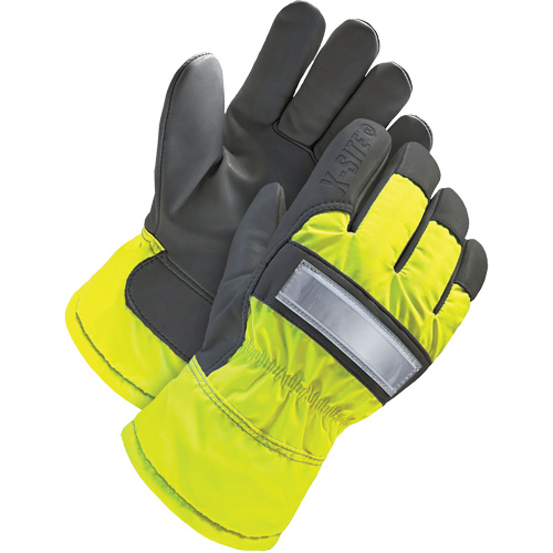 High-Visibility Fitter's Glove, X-Small, Grain Goatskin Palm, Thinsulate Inner Lining Pronet Distribution