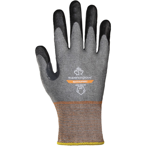 Gants ultra-minces Dexterity Pro S21TXUFNRT, Taille 5, Calibre 21, Rev&ecirc;tement Mousse de nitrile, Enveloppe en Nylon/TenActiv, ASTM ANSI niveau A9 Pronet Distribution