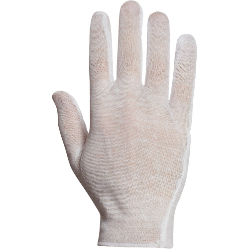 Superior&reg; ML40 Inspection Glove, Poly/Cotton, Hemmed Cuff, One Size Pronet Distribution