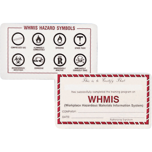 WHMIS Wallet Cards Pronet Distribution