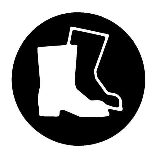 Right to Know Pictogram Labels - Full Protection Suit, Vinyl, Sheet, 5/8" L x 3/4" W Pronet Distribution