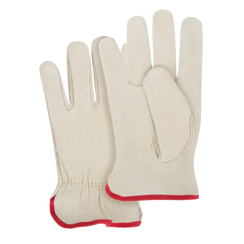 Gants pour conducteurs &agrave; ajustement serr&eacute;, 2T-Grand, Paume en Cuir fleur de vache Pronet Distribution