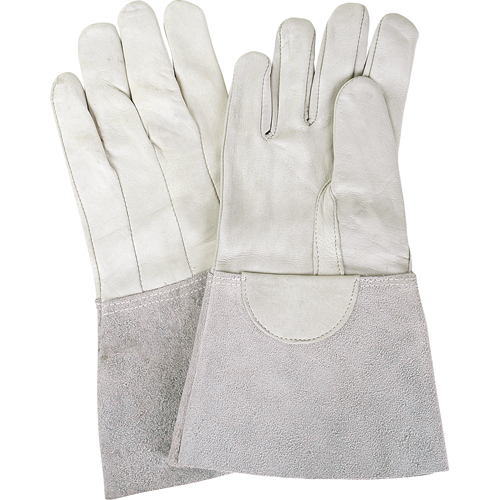 Gants de soudage &agrave; l'arc TIG, Cuir fleur de mouton, Taille Moyen Pronet Distribution