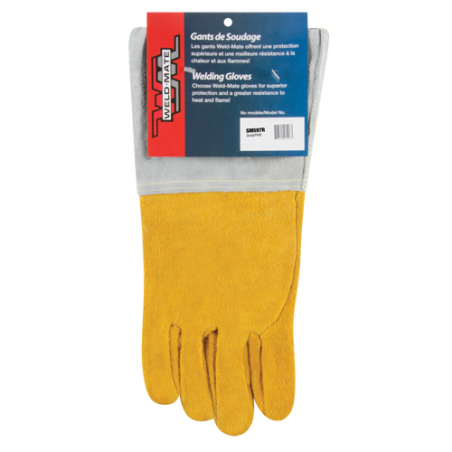 Gants de soudage TIG &agrave; ajustement sup&eacute;rieur, Cuir de daim refendu, Taille Petit Pronet Distribution