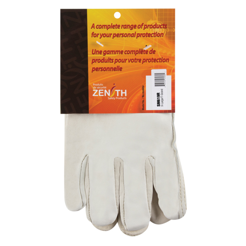 Winter-Lined Driver's Gloves, X-Large, Grain Cowhide Palm, Fleece Inner Lining Pronet Distribution