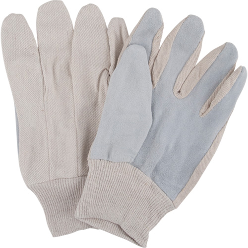 Standard-Duty Work Gloves, Large, Split Cowhide Palm Pronet Distribution