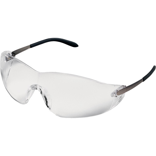 Blackjack&reg; Safety Glasses, Clear Lens, Anti-Scratch, ANSI Z87+/Meets/Exceeds CSA Z94.3 Pronet Distribution