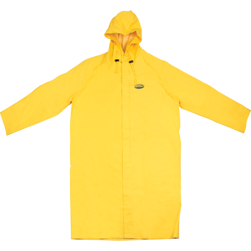 V&ecirc;tement imperm&eacute;able Hurricane ignifuge et r&eacute;sistans &agrave; l'huile, manteau de 48', 3T-Grand, Jaune Pronet Distribution
