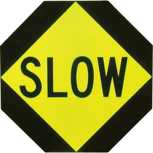 Double-Sided "Stop/Slow" Traffic Control Sign Pronet Distribution