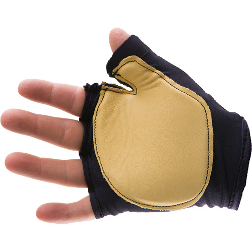 Gant antichoc sans doigts &agrave; prise d'outil, main gauche, Taille T-petit, Paume Cuir fleur Pronet Distribution