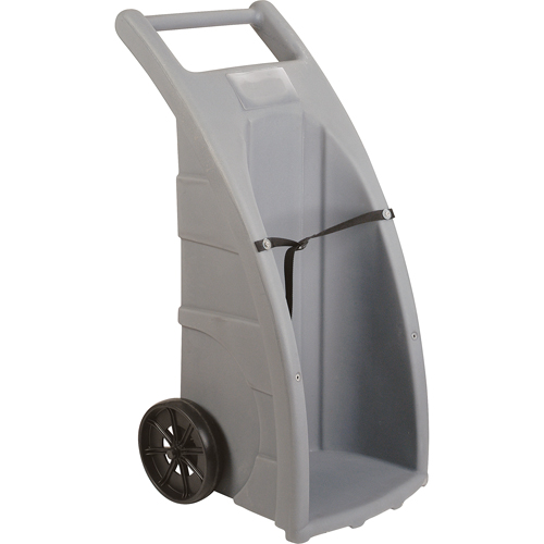 Chariot pour bouteilles, Roues Caoutchouc, Base de 23" la x 24" lo, 500 lb Pronet Distribution