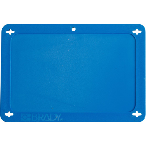 &eacute;tiquette vierge pour vanne, Plastique, 4-3/4" la x 3-1/4" h Pronet Distribution